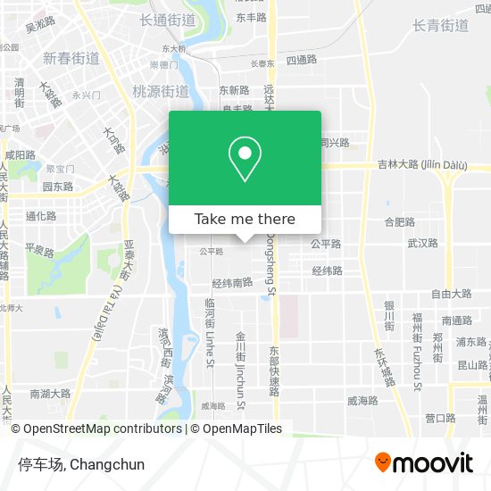 停车场 map