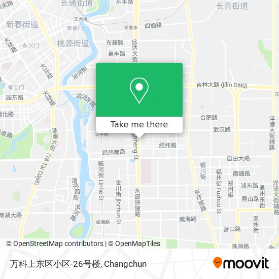 万科上东区小区-26号楼 map