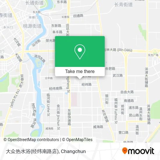 大众热水浴(经纬南路店) map