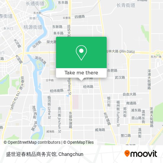 盛世迎春精品商务宾馆 map