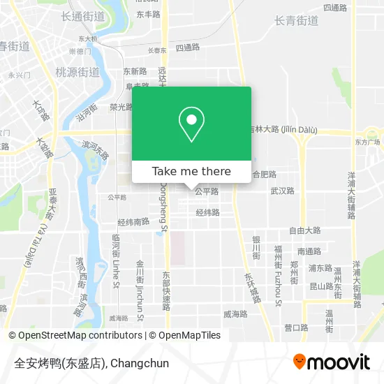 全安烤鸭(东盛店) map