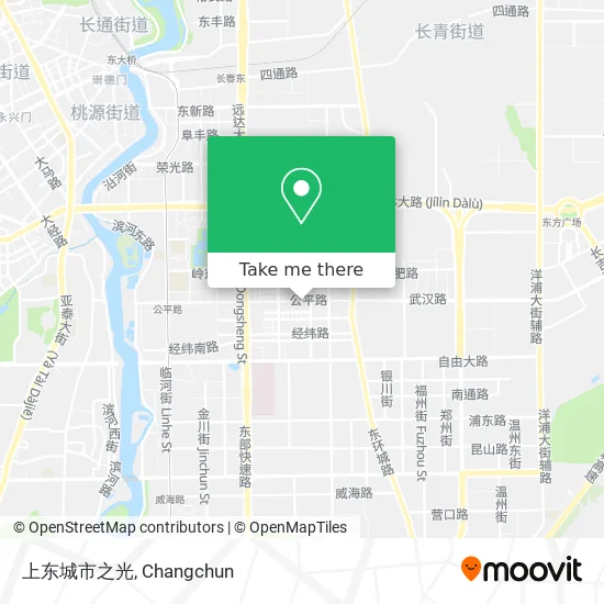 上东城市之光 map