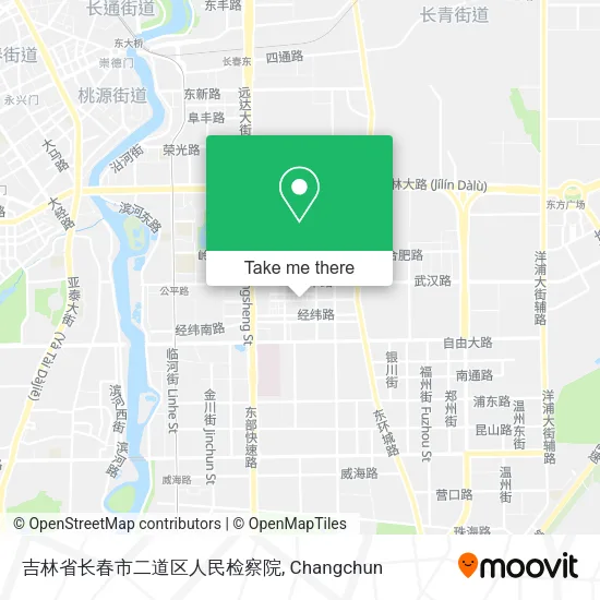 吉林省长春市二道区人民检察院 map