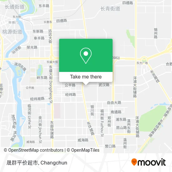 晟群平价超市 map