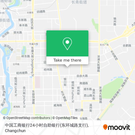中国工商银行24小时自助银行(东环城路支行) map