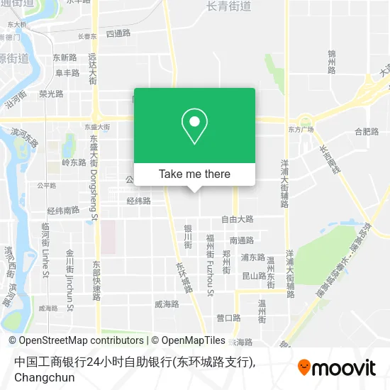中国工商银行24小时自助银行(东环城路支行) map