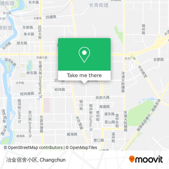 冶金宿舍小区 map
