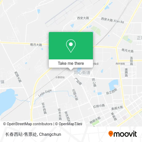 长春西站-售票处 map