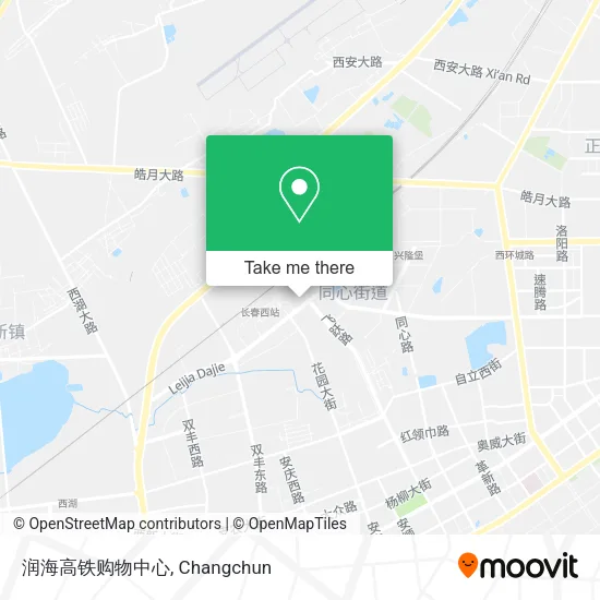 润海高铁购物中心 map