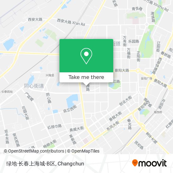绿地·长春上海城-B区 map