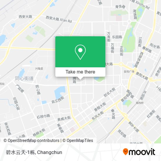 碧水云天-1栋 map