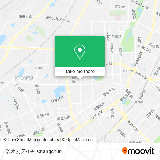 碧水云天-1栋 map