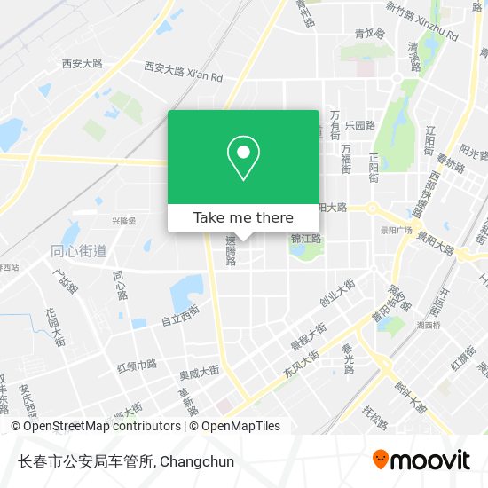 长春市公安局车管所 map