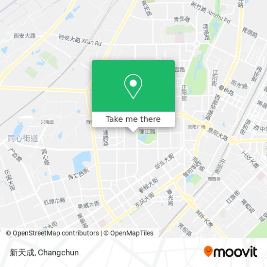 新天成 map