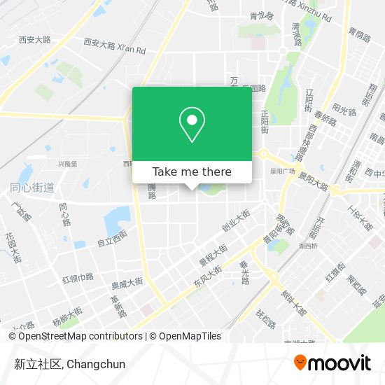 新立社区 map