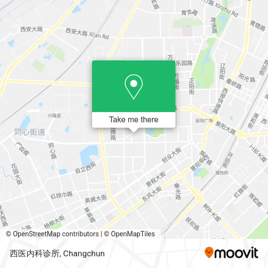 西医内科诊所 map