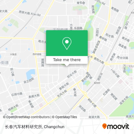长春汽车材料研究所 map