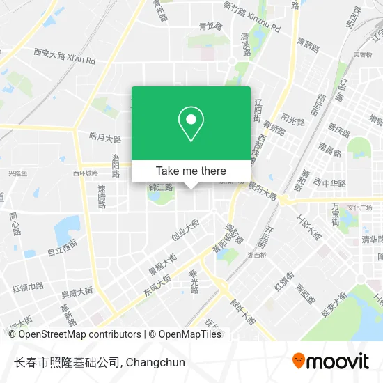 长春市照隆基础公司 map