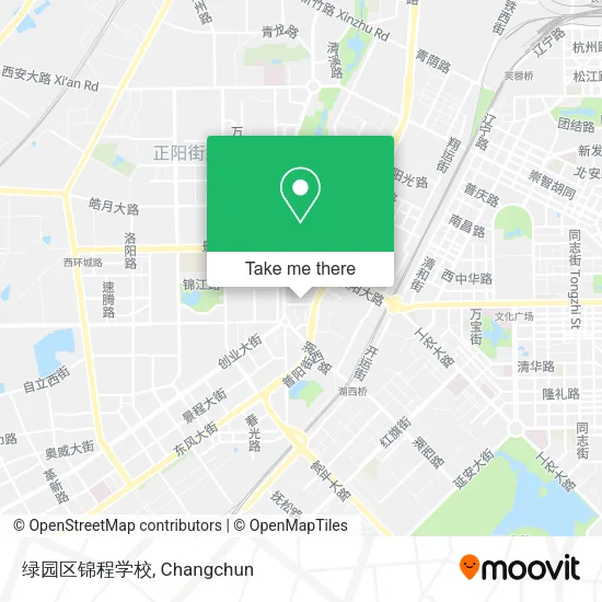 绿园区锦程学校 map