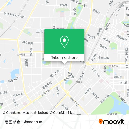 宏图超市 map