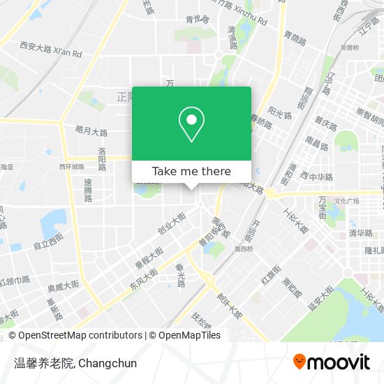 温馨养老院 map