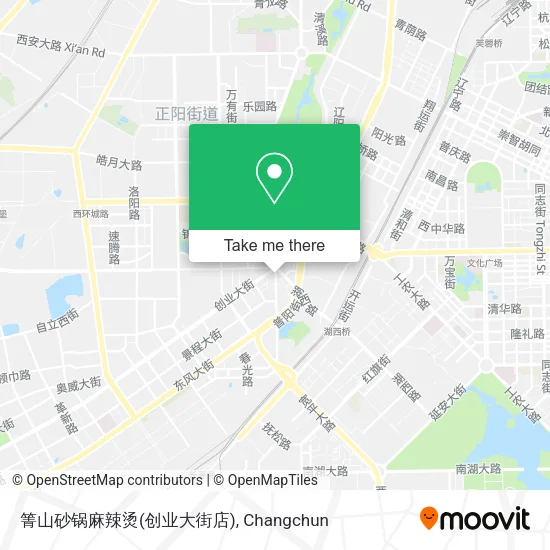 箐山砂锅麻辣烫(创业大街店) map