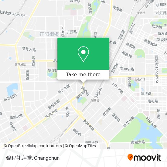 锦程礼拜堂 map