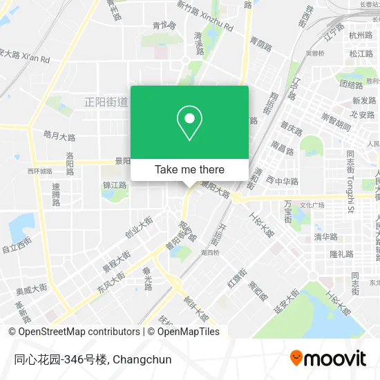 同心花园-346号楼 map