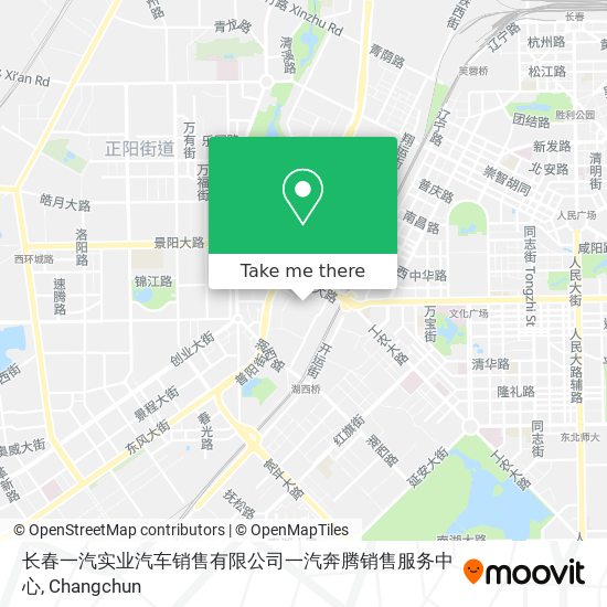 长春一汽实业汽车销售有限公司一汽奔腾销售服务中心 map