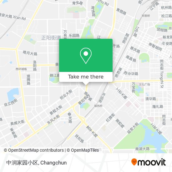 中润家园小区 map