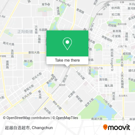 超越自选超市 map