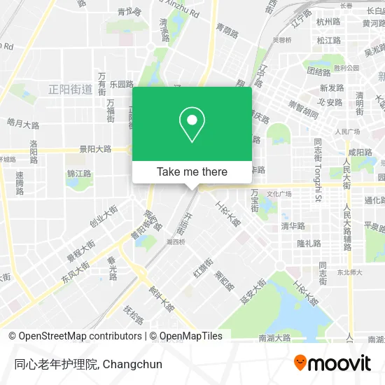 同心老年护理院 map