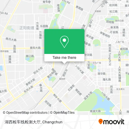湖西检车线检测大厅 map
