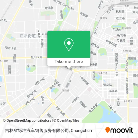 吉林省铄坤汽车销售服务有限公司 map