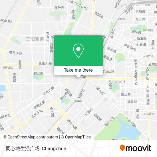 同心城生活广场 map