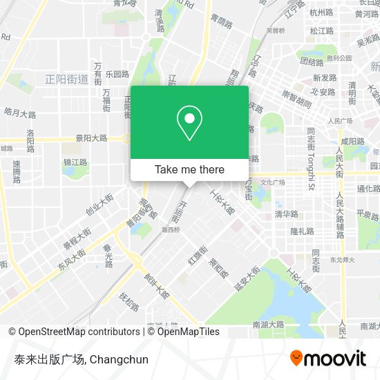 泰来出版广场 map