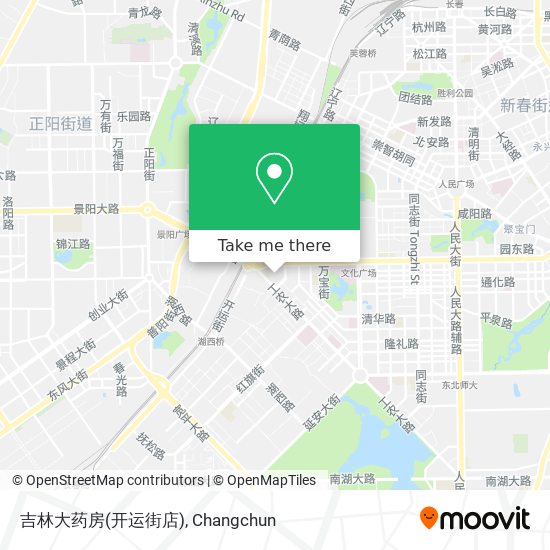 吉林大药房(开运街店) map