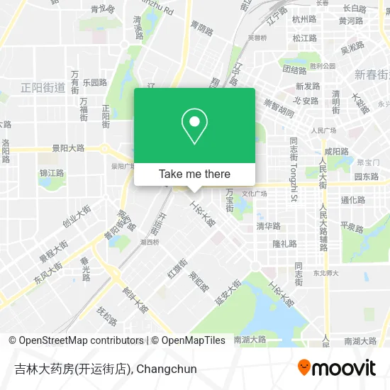 吉林大药房(开运街店) map