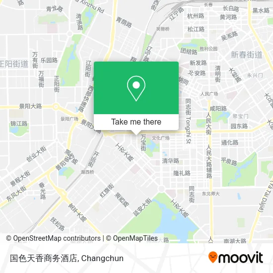 国色天香商务酒店 map