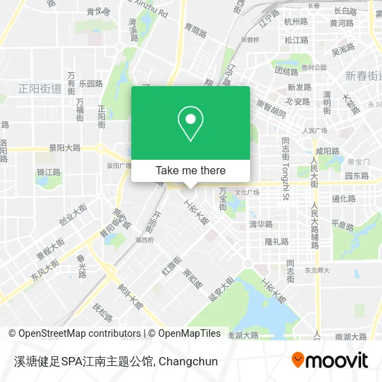 溪塘健足SPA江南主题公馆 map