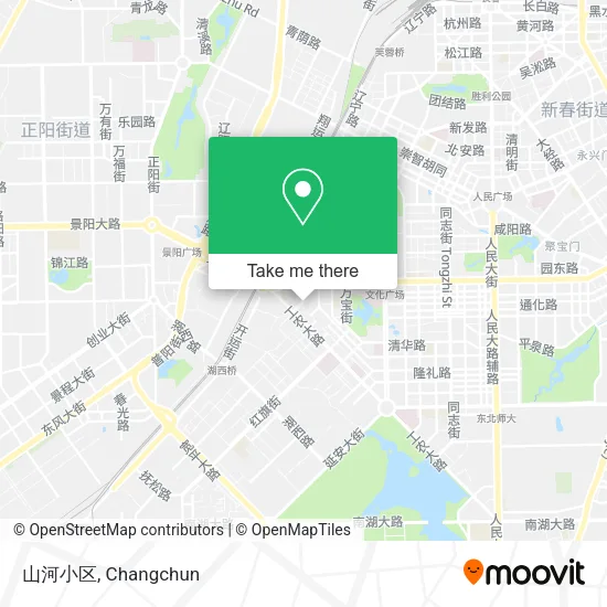 山河小区 map