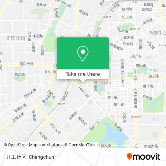 开工社区 map