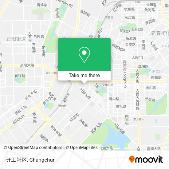 开工社区 map