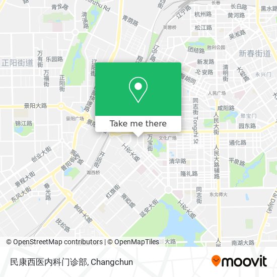 民康西医内科门诊部 map