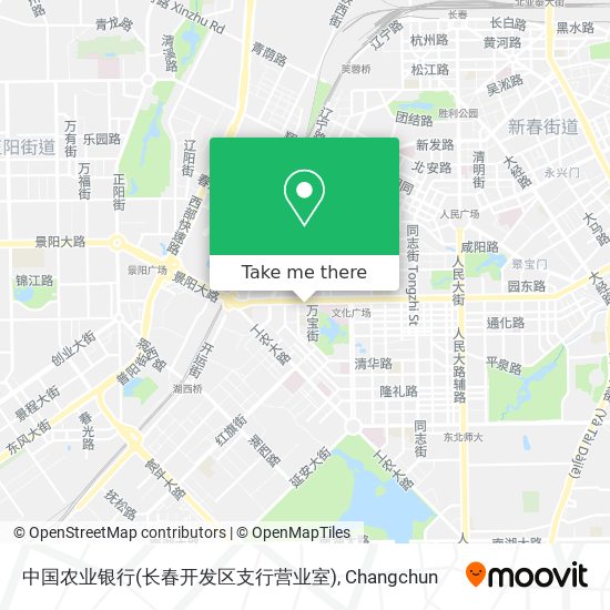 中国农业银行(长春开发区支行营业室) map