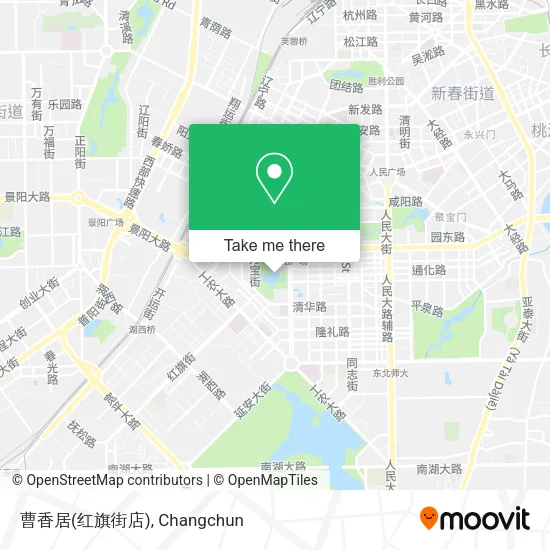 曹香居(红旗街店) map