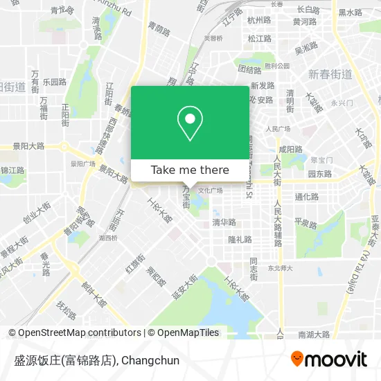 盛源饭庄(富锦路店) map