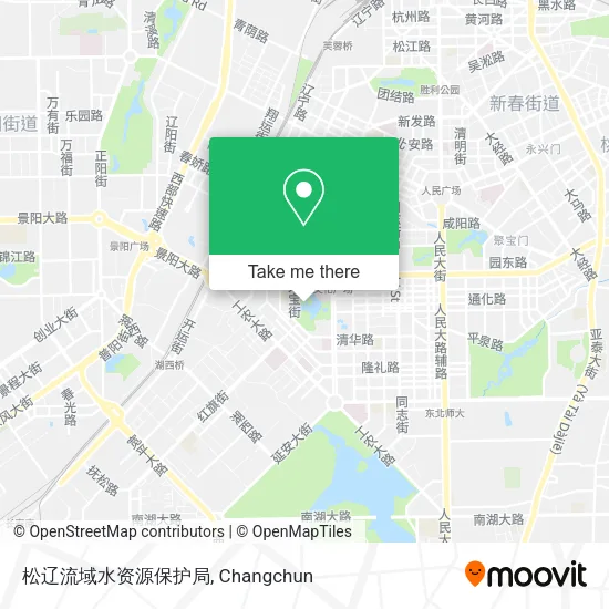 松辽流域水资源保护局 map