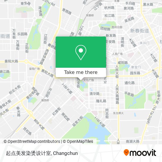起点美发染烫设计室 map