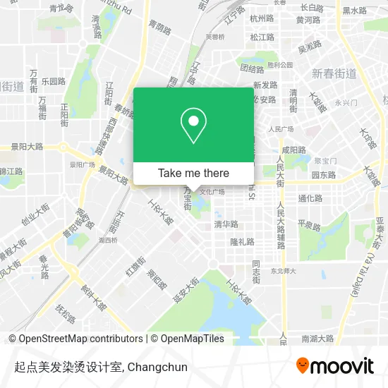 起点美发染烫设计室 map